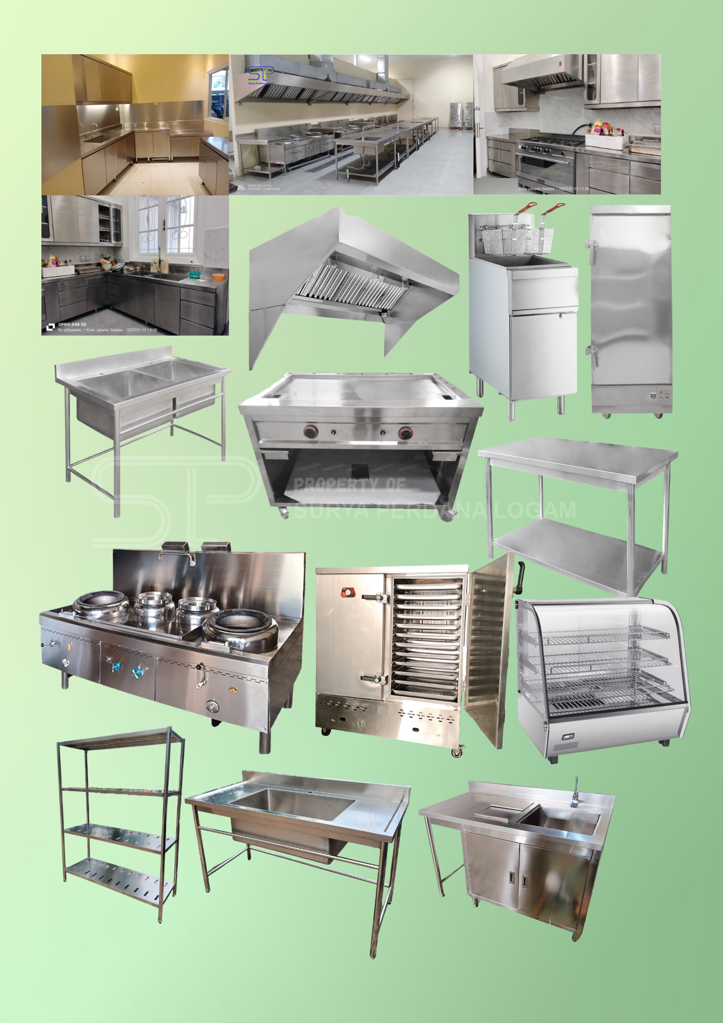 Katalog Peralatan Stainless Steel Komersial - PT Surya Perdana Logam